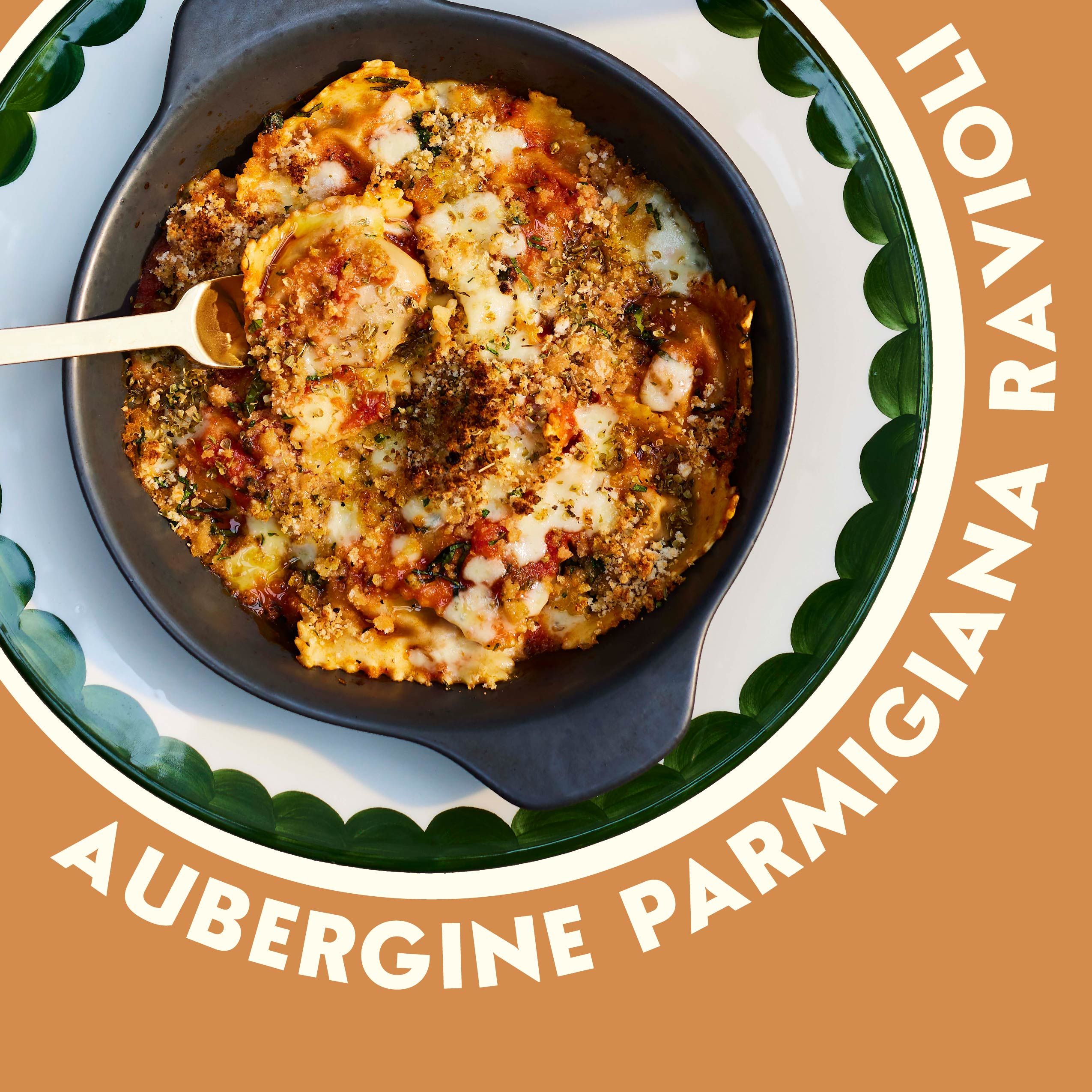 Aubergine Parm Square 