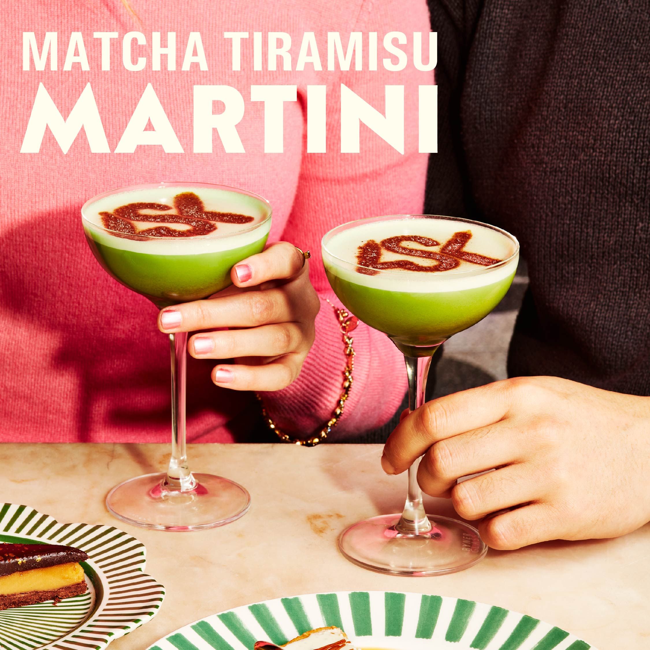 square – matcha martini 